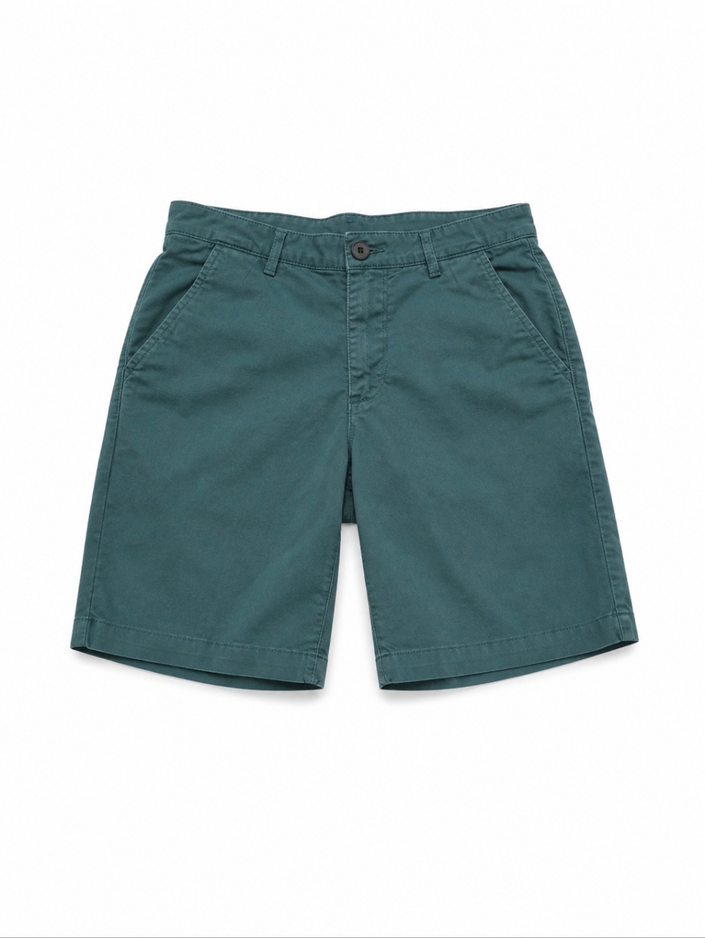 Kari Traa Women's Flat-Front Shorts In Teal Made In Usa Medium